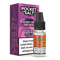 Pocket Salt Nikotinsalz Liquid - Berry Mix Lemonade - 20mg
