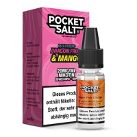 Pocket Salt Nikotinsalz Liquid - Dragonfruit & Mango...