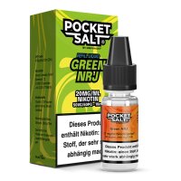 Pocket Salt Nikotinsalz Liquid - Green NRJ - 20mg