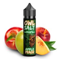 OWL Salt Longfill Apple Peach 10 ml in 60 ml