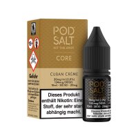 Pod Salt Cuban Creme 10ml 20mg (Steuerware)