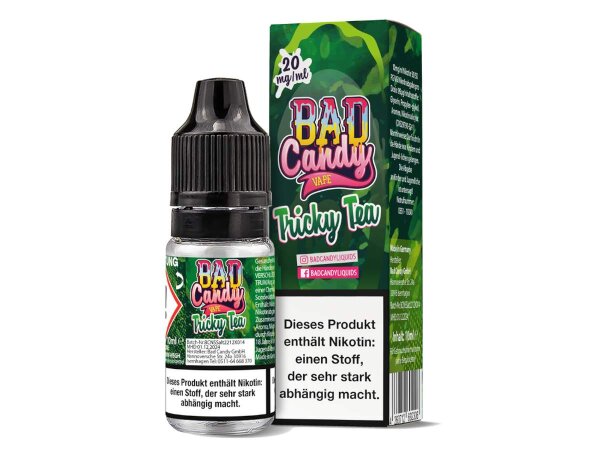 Bad Candy Tricky Tea Nic Salt 20mg (Steuerware)