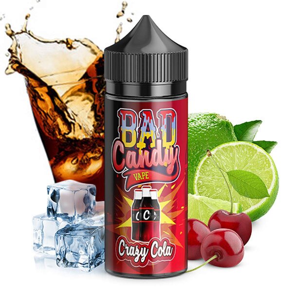 Bad Candy Crazy Cola Aroma 10ml in 120ml Flasche (Steuerware)