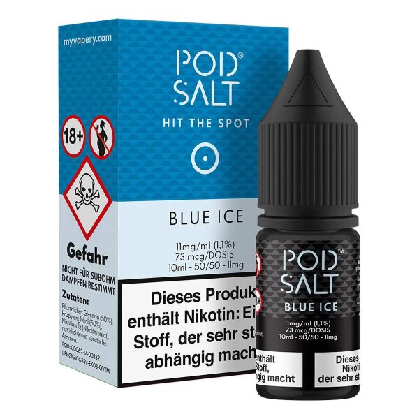 Pod Salt Core Blue Ice 10ml 11mg (Steuerware)
