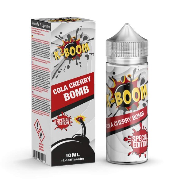 K-Boom Cola Cherry Bomb Original Rezept 10ml Aroma (Steuerware)