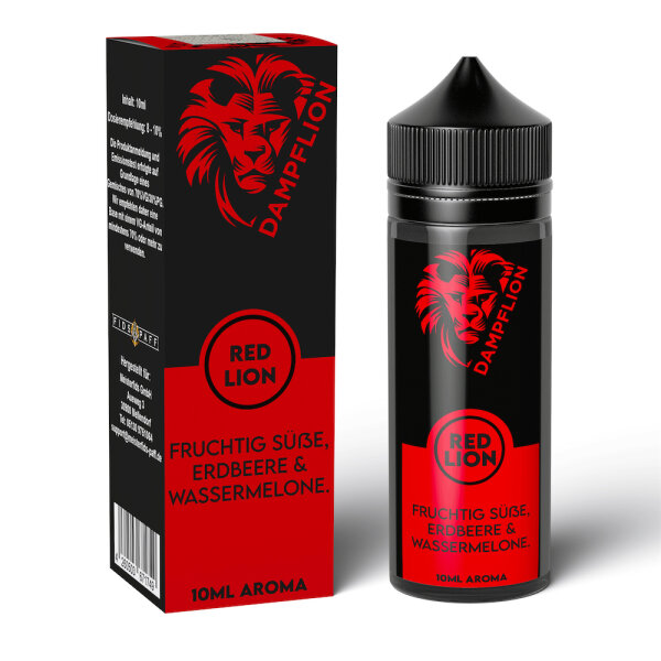 Dampflion Originals Red Lion 10ml Aroma in 120 ml Flasche (Steuerware)