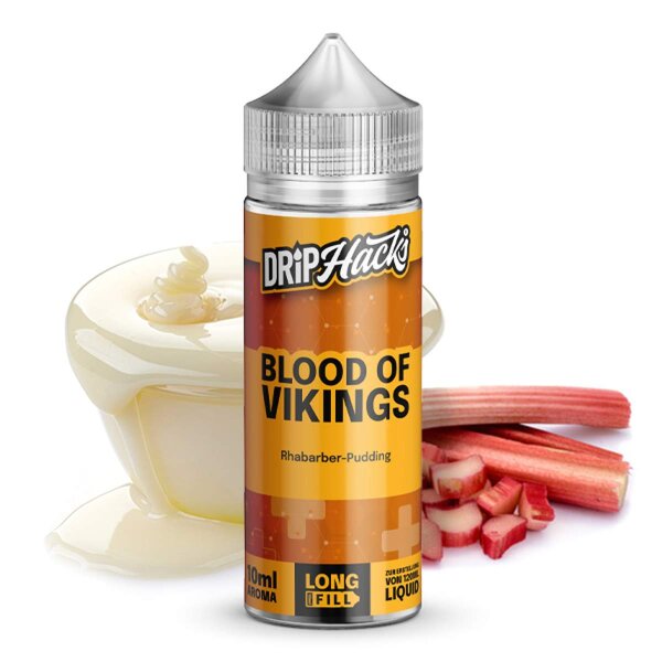 Drip Hacks Blood of Vikings 10ml in 120ml Flasche