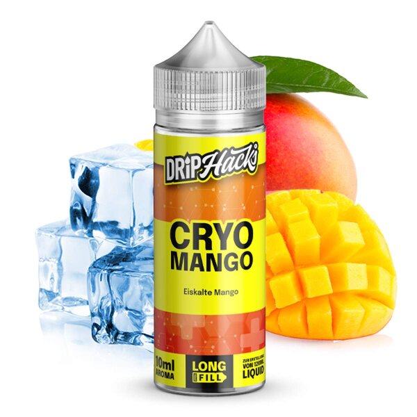 Drip Hacks Cryo Mango 10ml in 120ml Flasche