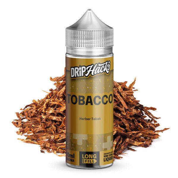 Drip Hacks Tobacco 10ml in 120ml Flasche