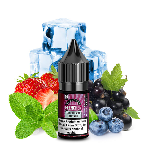Nebelfee - Feenchen - Erfrischender Beerenmix - Nikotinsalz Liquid