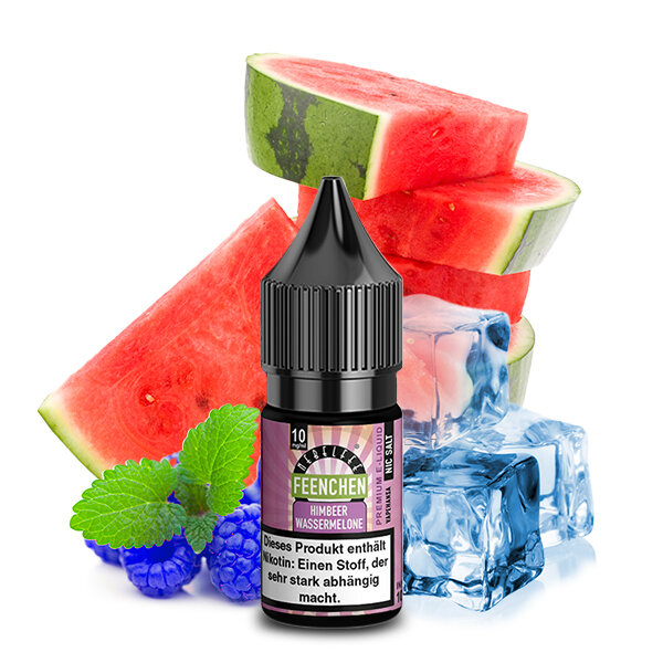 Nebelfee - Feenchen - Himbeer Wassermelone - Nikotinsalz Liquid
