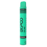 EXPOD Cool Mint Einweg E-Zigarette 0mg