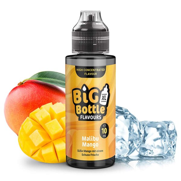 Big Bottle Flavours - Malibu Mango Aroma - 10ml in 120ml Flasche (Steuerware)