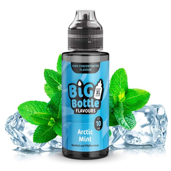 Big Bottle Flavours - Arctic Mint Aroma - 10ml in 120ml Flasche (Steuerware)