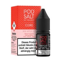 Pod Salt Core - Red Apple Ice - Nikotinsalz Liquid 20mg 10ml (Steuerware)