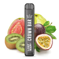 Crown Bar Kiwi Passion Fruit Guava 20mg by Al Fakher X Lost Mary Einweg E-Zigarette