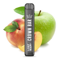 Crown Bar Peach Green Apple 20mg by Al Fakher X Lost Mary...