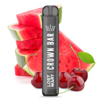 Crown Bar Watermelon Cherry 20mg by Al Fakher X Lost Mary Einweg E-Zigarette