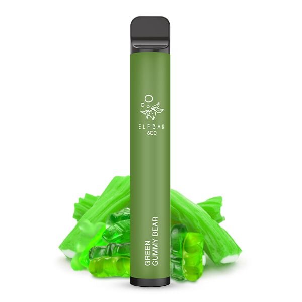 Elfbar 600 CP Green Gummy Bear 20mg