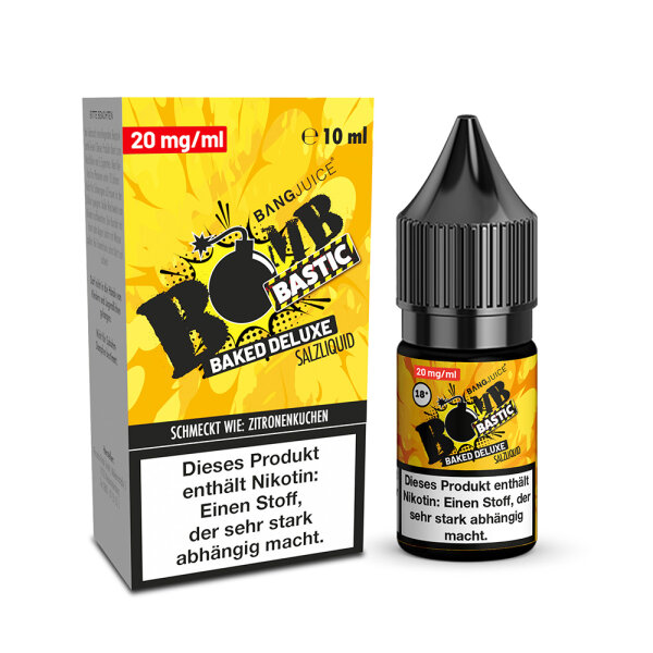 Bang Juice Bomb Bastic - Baked Deluxe - Nikotinsalz Liquid 20mg