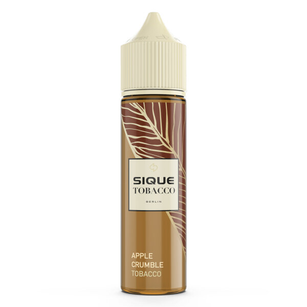 SIQUE Berlin - Apple Crumble Tobacco - Longfill - 6ml in 60ml Flasche