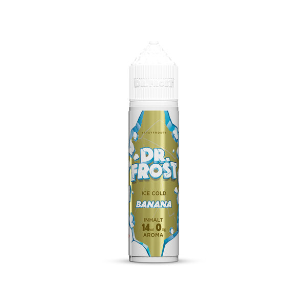 Dr. Frost Aroma Longfill - Ice Cold Banana - 14ml in 60ml Flasche (Steuerware)