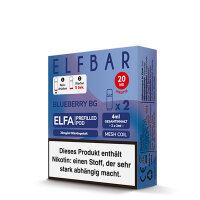 Elf Bar ELFA CP Prefilled Pod - Blueberry BG (Steuerware)